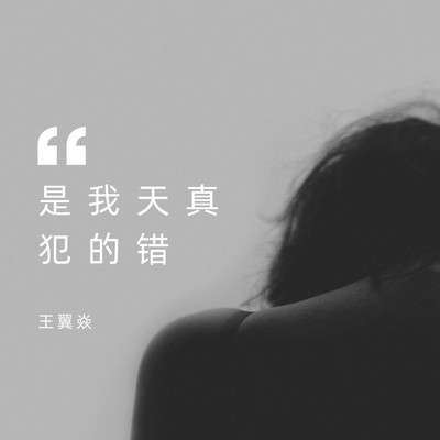 是我天真犯的错伴奏封面