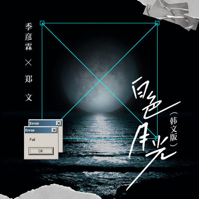 白色月光(韩文版)封面