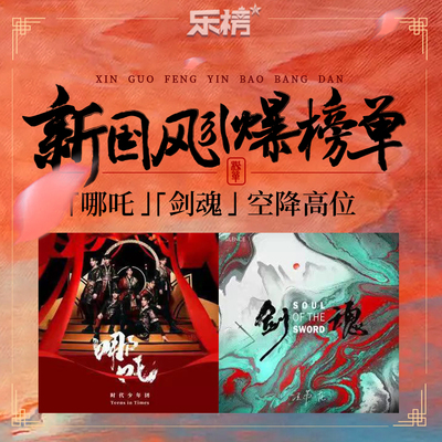 周榜播报2021年第47周：新国风引爆榜单！《哪吒》、《剑魂》空降高位封面