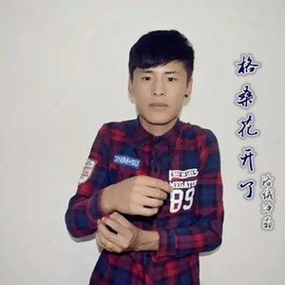 格桑花开了 - 洛绒冲翁封面