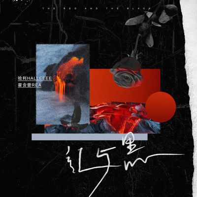 红与黑(伴奏) - 哈利Halleeee / 霍含蕾Rea封面