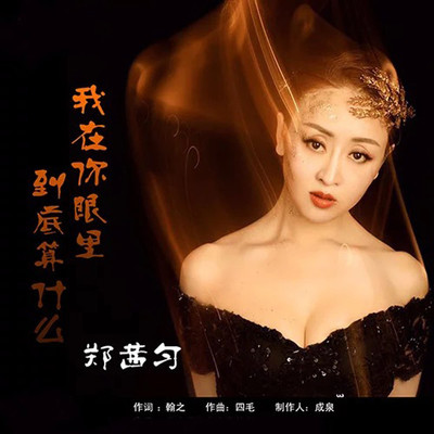 我在你眼里到底算什么(伴奏)封面