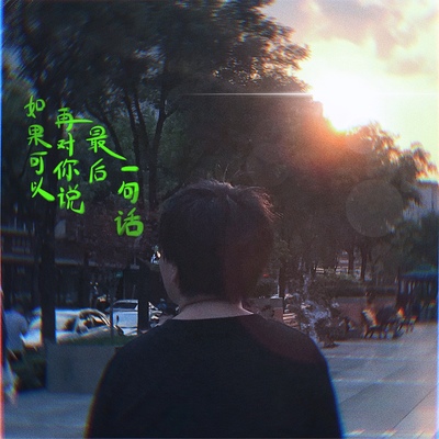 如果可以再对你说最后一句话封面