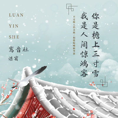 你是檐上三寸雪 我是人间惊鸿客封面