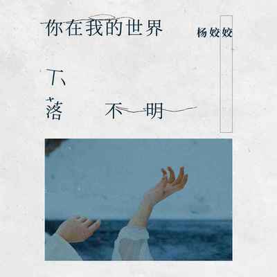 你在我的世界下落不明(DJ茅太版)(伴奏)封面