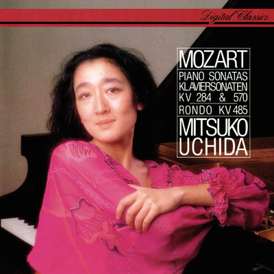 Mozart: Piano Sonata No. 6 in D, K.284 "Dürnitz" - 3. Tema con variazione - 内田光子封面