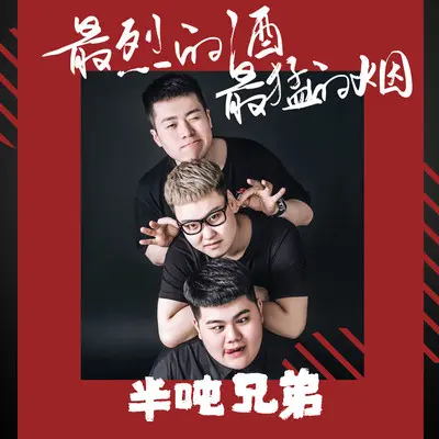 最烈的酒最猛的烟DJ版伴奏 - 半吨兄弟封面
