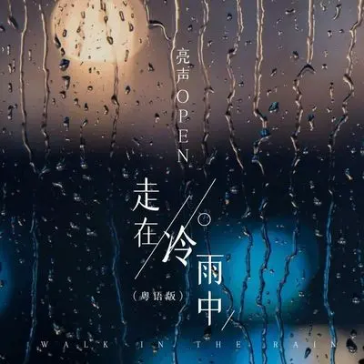 走在冷雨中(粤语版伴奏)封面