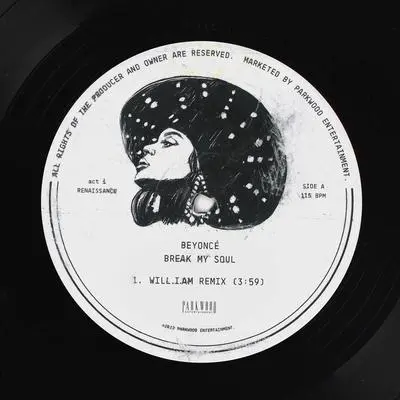 BREAK MY SOUL(will.i.am Remix) - Beyoncé / will.i.am封面