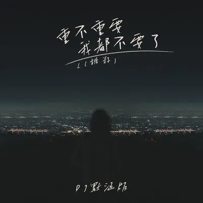 重不重要我都不要了(DJ默涵版)(DJ默涵版) - L（桃籽）封面