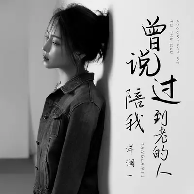 曾说过陪我到老的人 - 洋澜一封面