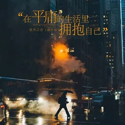 在平庸的生活里拥抱自己封面