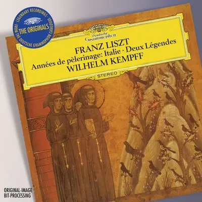 Liszt: Années de pèlerinage: 2ème année: Italie, S.161 - 3. Canzonetta del Salvator Rosa (Andante marziale) - Wilhelm Kempff封面