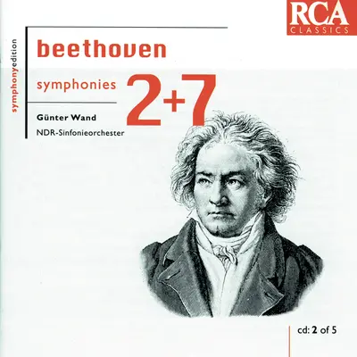 Symphony No. 2 in D Major, Op. 36 - II. Larghetto (D大调第2号交响曲，作品36 - 第二乐章 小广板)封面