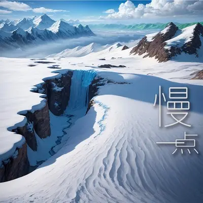 慢一点封面