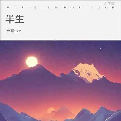 半生 - 十雾five封面