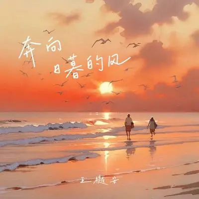 奔向日暮的风(伴奏)封面