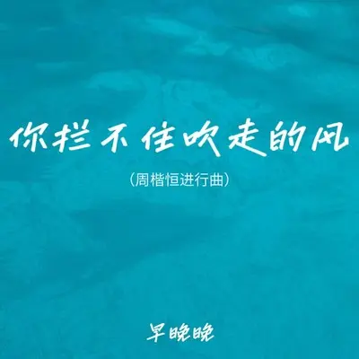 你拦不住吹走的风 (周楷恒进行曲)封面