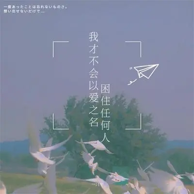 我才不会以爱之名困住任何人(说唱版)封面