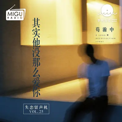 其实他没那么爱你(失恋留声机第二十五期)封面