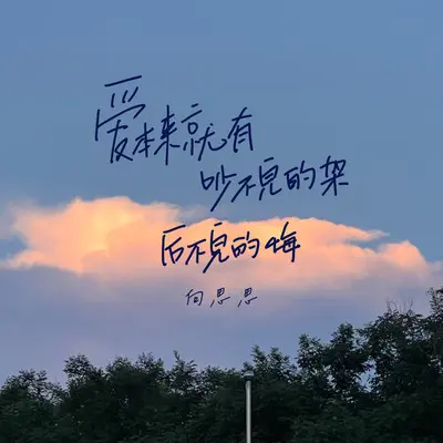 爱本来就有吵不完的架后不完的悔 (伴奏) - 向思思封面