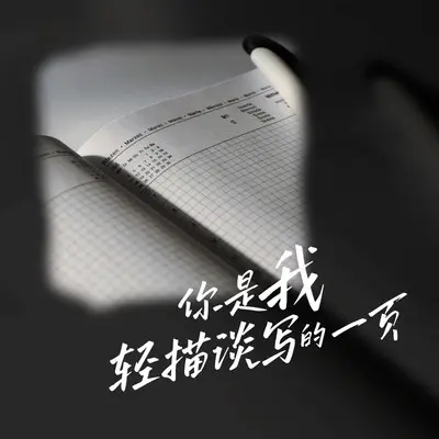 你是我轻描淡写的一页(钢琴版)封面