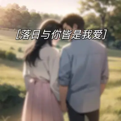 落日与你皆是我爱 (伴奏)封面