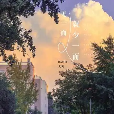见一面就少一面 - 大美封面