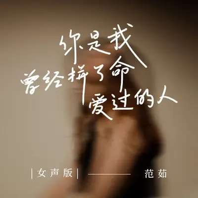 你是我曾经拼了命爱过的人(女声版)(女声版)封面