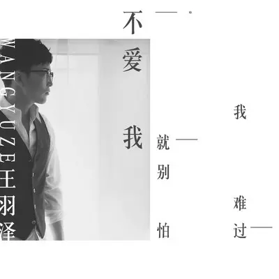 不爱我就别怕我难过(伴奏)封面