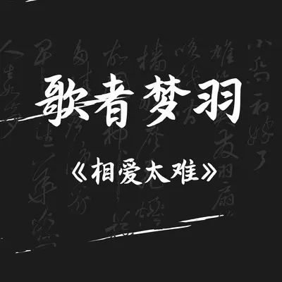 相爱太难封面