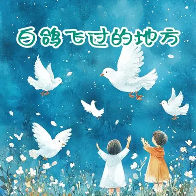 白鸽飞过的地方（伴奏）封面