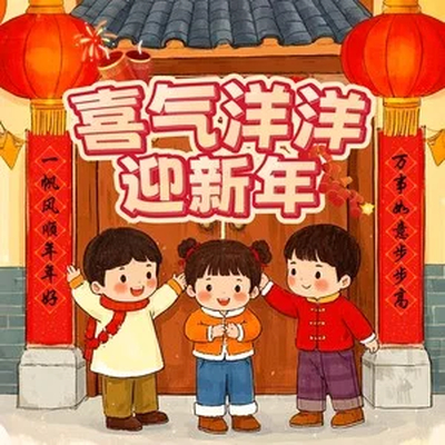 喜气洋洋迎新年封面
