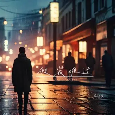 假装难过封面