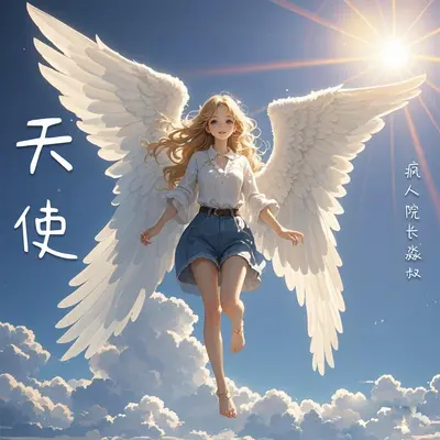 天使（伴奏） - 疯人院长淼叔封面