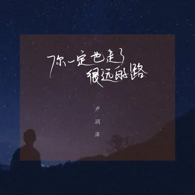 你一定也走了很远的路(DJ默涵版) - 卢润泽封面