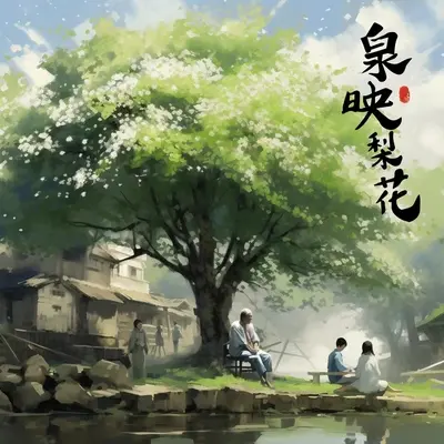泉映梨花(伴奏)封面