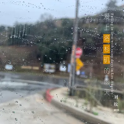 爱上洛杉矶的雨天封面