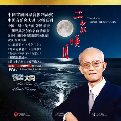 江河水 - 张锐(二胡) / 黄河(扬琴) / 中国音乐家大系封面