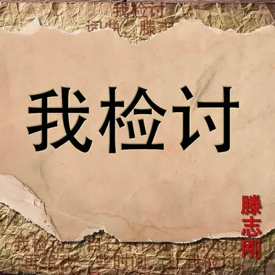 我检讨封面