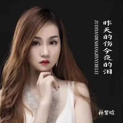昨天的伤今夜的泪 (伴奏) - 孙紫晗封面