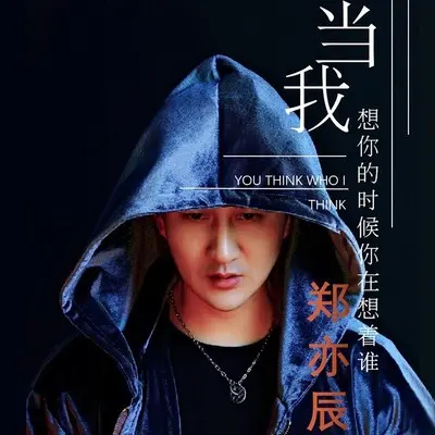 当我想你的时候你在想着谁（(DJheap九天版)(伴奏)） - 郑亦辰封面