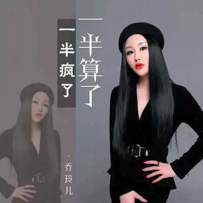 一半疯了一半算了封面