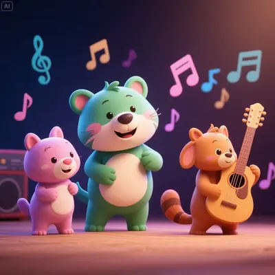 古诗儿歌《初晴游沧浪亭宋朝苏舜钦》少儿早教音乐封面