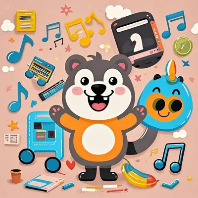 哺乳动物世界《银杏齿中喙鲸》宝宝常识音乐封面