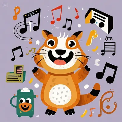格林童话《猫和老鼠合伙》少年百科亲子音乐封面