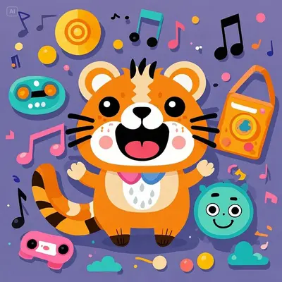 十二生肖《生肖牛》成长孩童儿歌 - 儿童歌曲封面