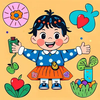 国学成语《返老还童》少年早教儿歌封面