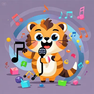 格林童话《猫和老鼠合伙》幼儿园益智音乐封面