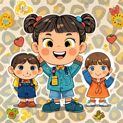 安徒生童话《卖火柴的小女孩》宝宝成长儿歌封面
